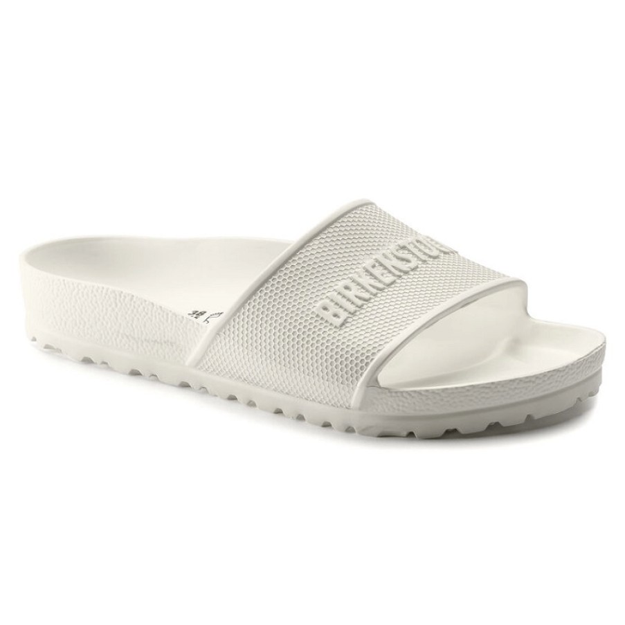 Homme Birkenstock | Sandales Birkenstock Unisexe Barbados Eva White Regular