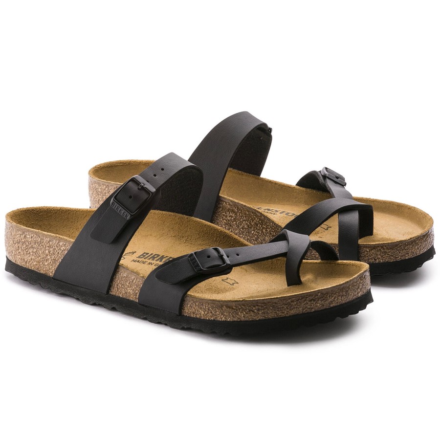 Homme Birkenstock | Sandales Birkenstock Unisexe Mayari Bf Black Regular