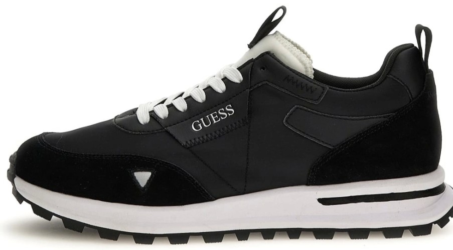 Homme Guess | Baskets Guess Homme Grado Black