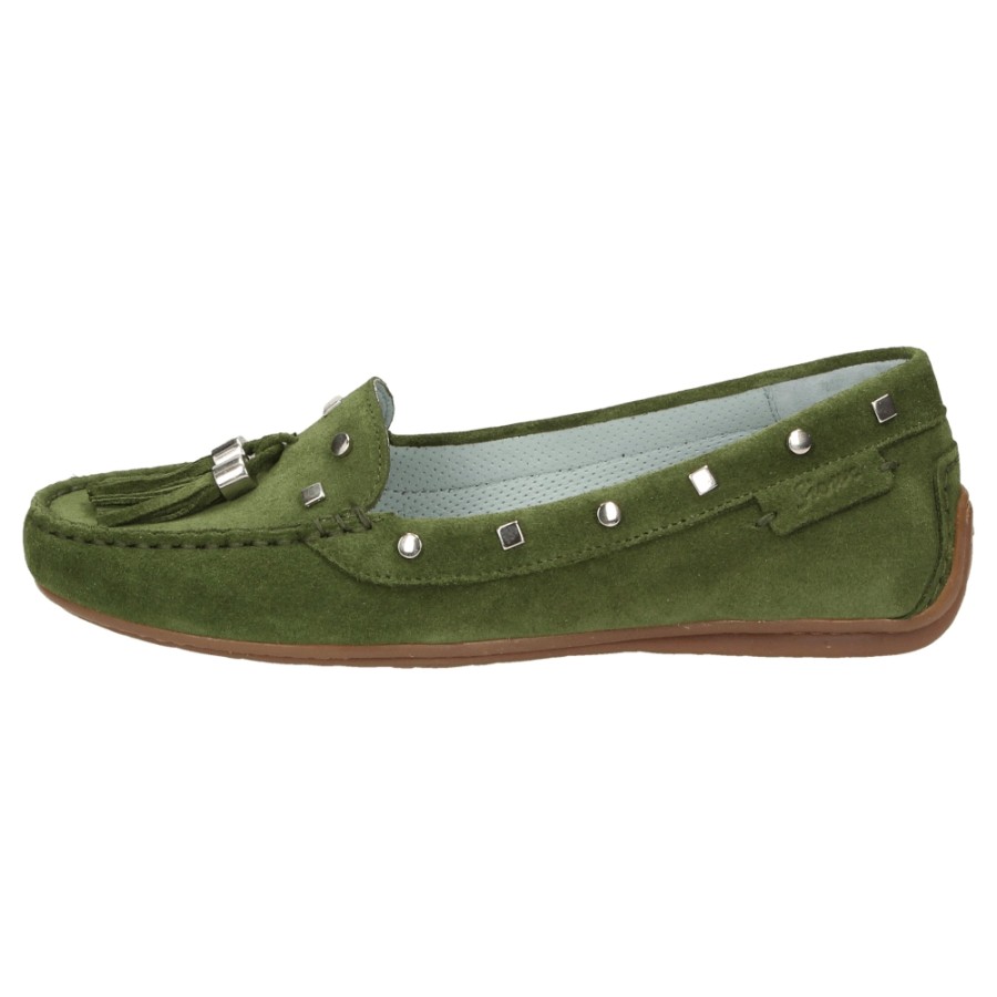 Femme Marque de Maison | Mocassins Sioux Women Mursaide Green