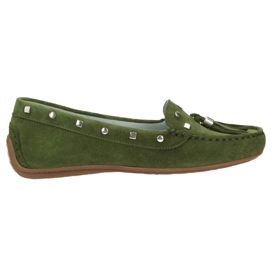 Femme Marque de Maison | Mocassins Sioux Women Mursaide Green