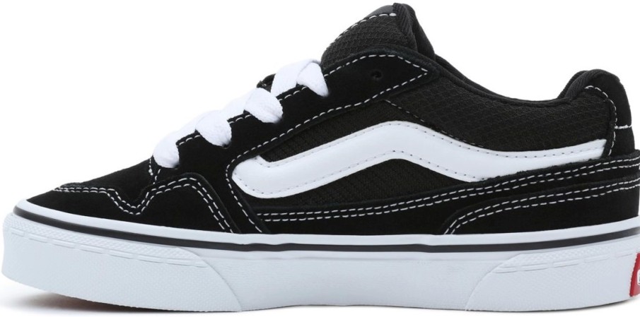 Enfant Vans | Baskets Vans Enfant Caldrone Suede Mesh Black White