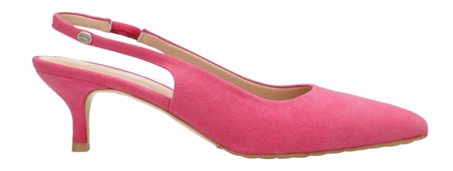 Femme Fred de la Bretoniere | Escarpins Fred De La Bretoniere Women Lylo Slingback Pump Fuchsia