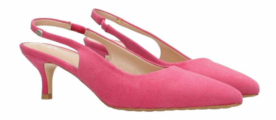 Femme Fred de la Bretoniere | Escarpins Fred De La Bretoniere Women Lylo Slingback Pump Fuchsia