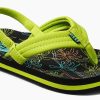 Enfant Reef | Tongs Reef Enfant Little Ahi Neon Palm