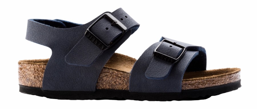 Enfant Birkenstock | Sandales Birkenstock Enfant New York Bf Navy