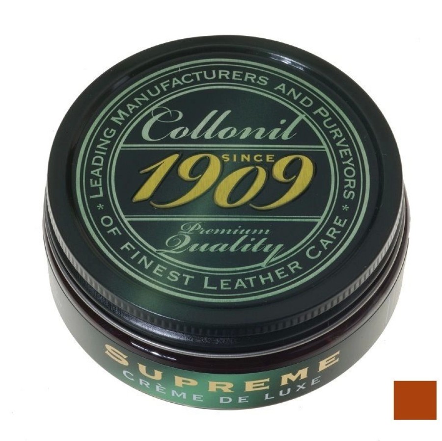 Accessoires Collonil | Cirage Collonil 1909 Creme De Luxe Cognac Brun