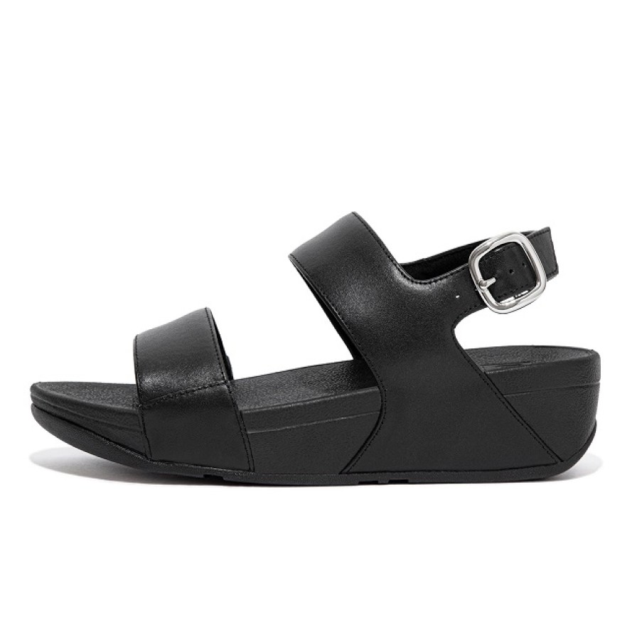 Femme FitFlop | Sandales Fitflop Women Lulu Sandal Leather All Black