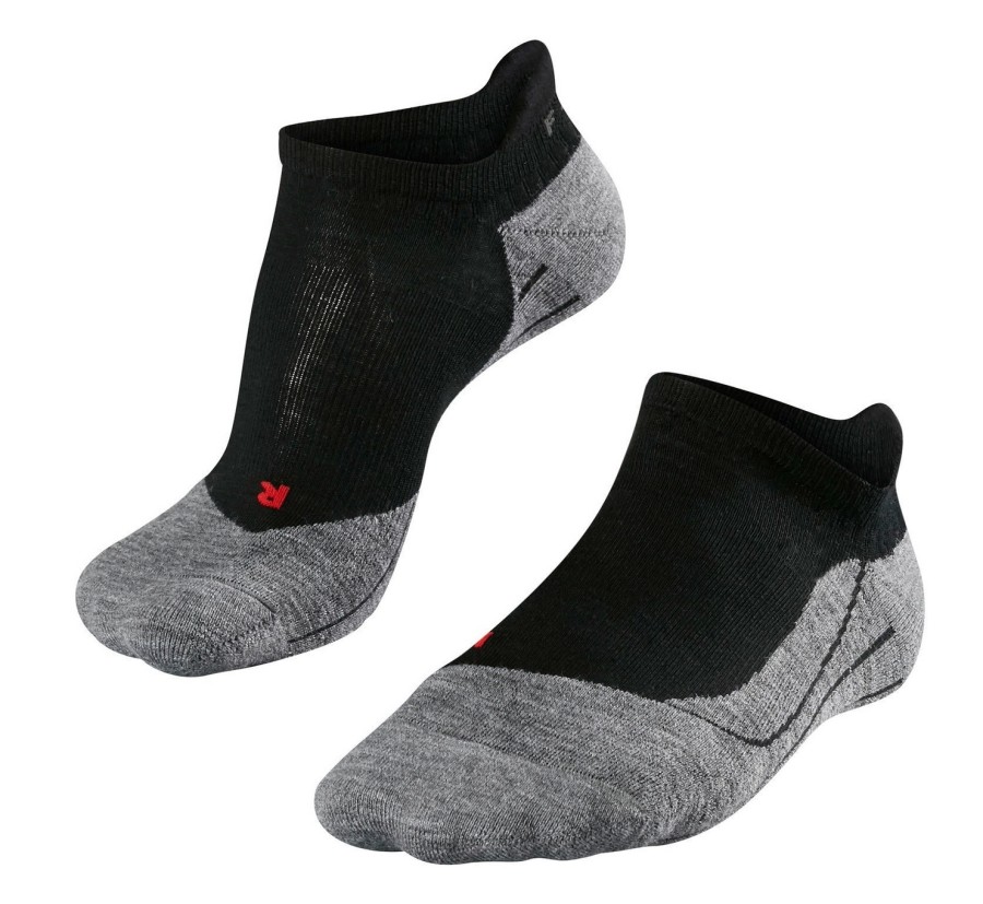 Accessoires Falke | Chaussette De Randonnee Falke Tk5 Invisible Men Black Mix