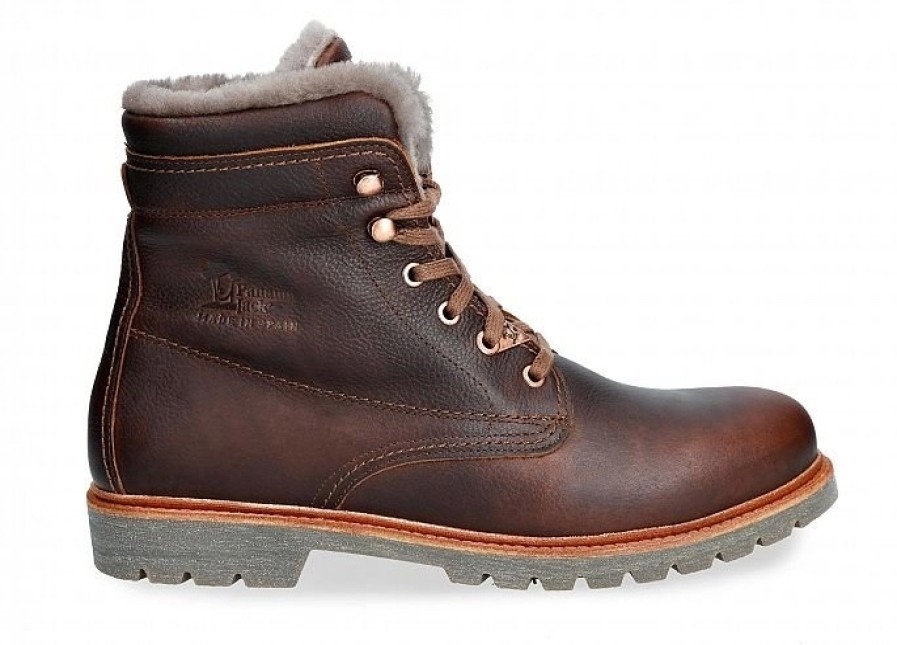 Homme Panama Jack | Bottines Panama Jack Men P03 Aviator Igloo C13 Napa Grass Castano Chestnut Marron