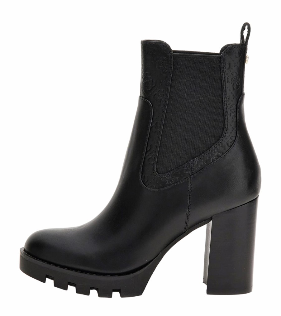 Femme Guess | Bottines Guess Femme Nebby Black