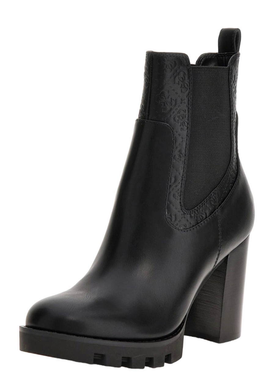 Femme Guess | Bottines Guess Femme Nebby Black