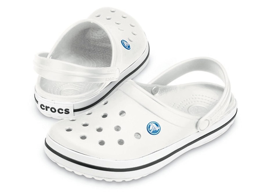 Femme Crocs | Sabot Medical Crocs Crocband Blanc