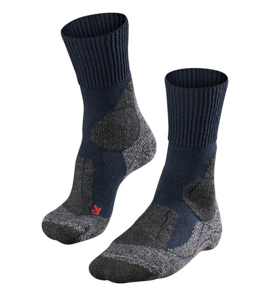 Accessoires Falke | Chaussettes De Randonnee Falke Women Tk1 Women Marine