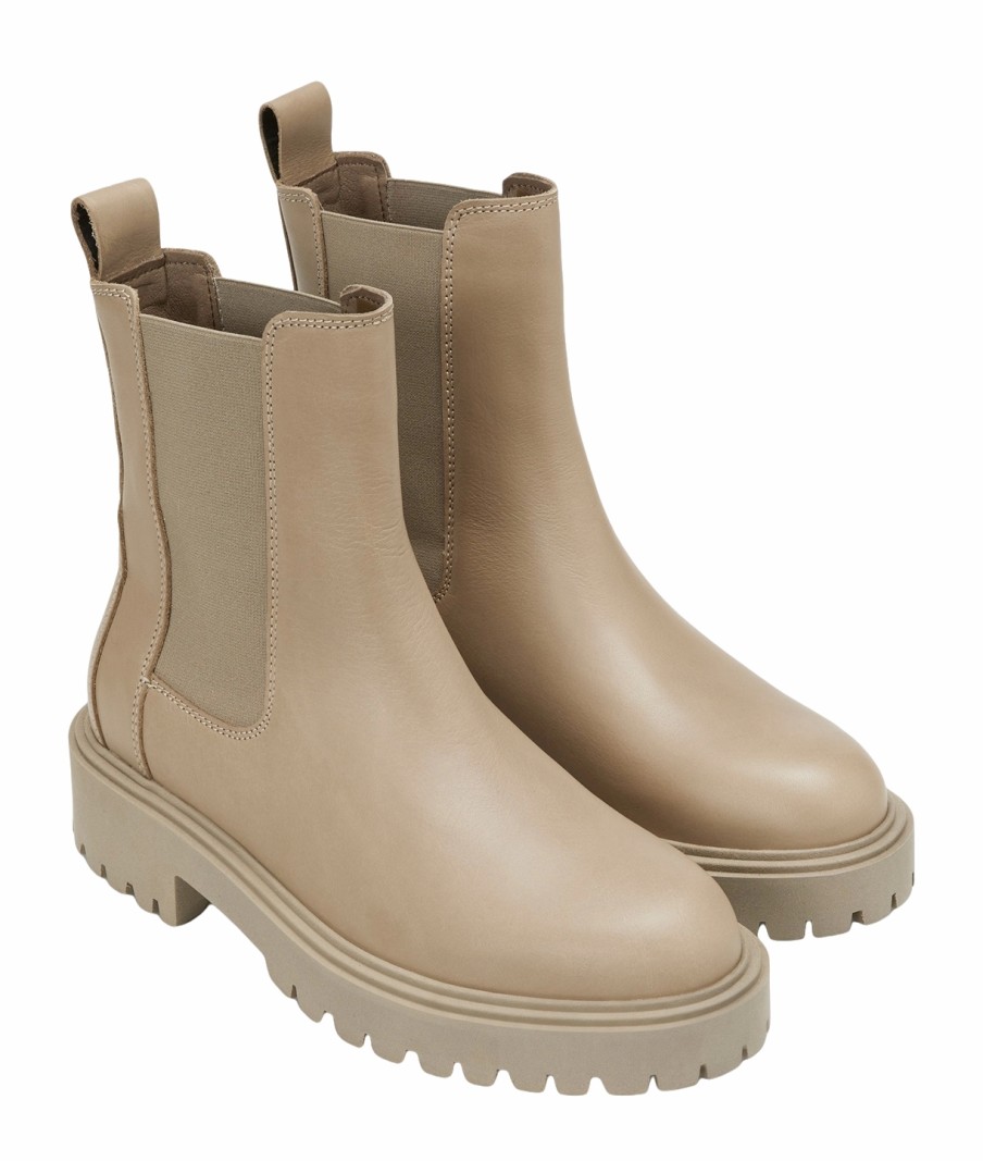 Femme Marc O'Polo | Bottes Marc O'Polo Femme Phia 2A Taupe