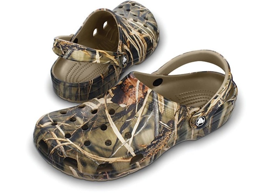 Femme Crocs | Sabot Medical Crocs Classic Realtree Camouflage