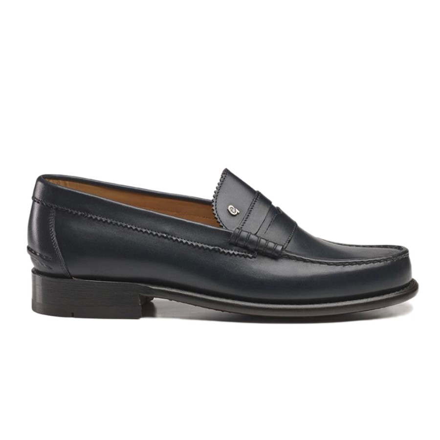 Homme Greve | Mocassins Greve Kansas G Blue Calfs