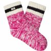 Accessoires UGG | Chaussettes Ugg Deedee Fleece Lined Quarter Solferino Pink/Tar