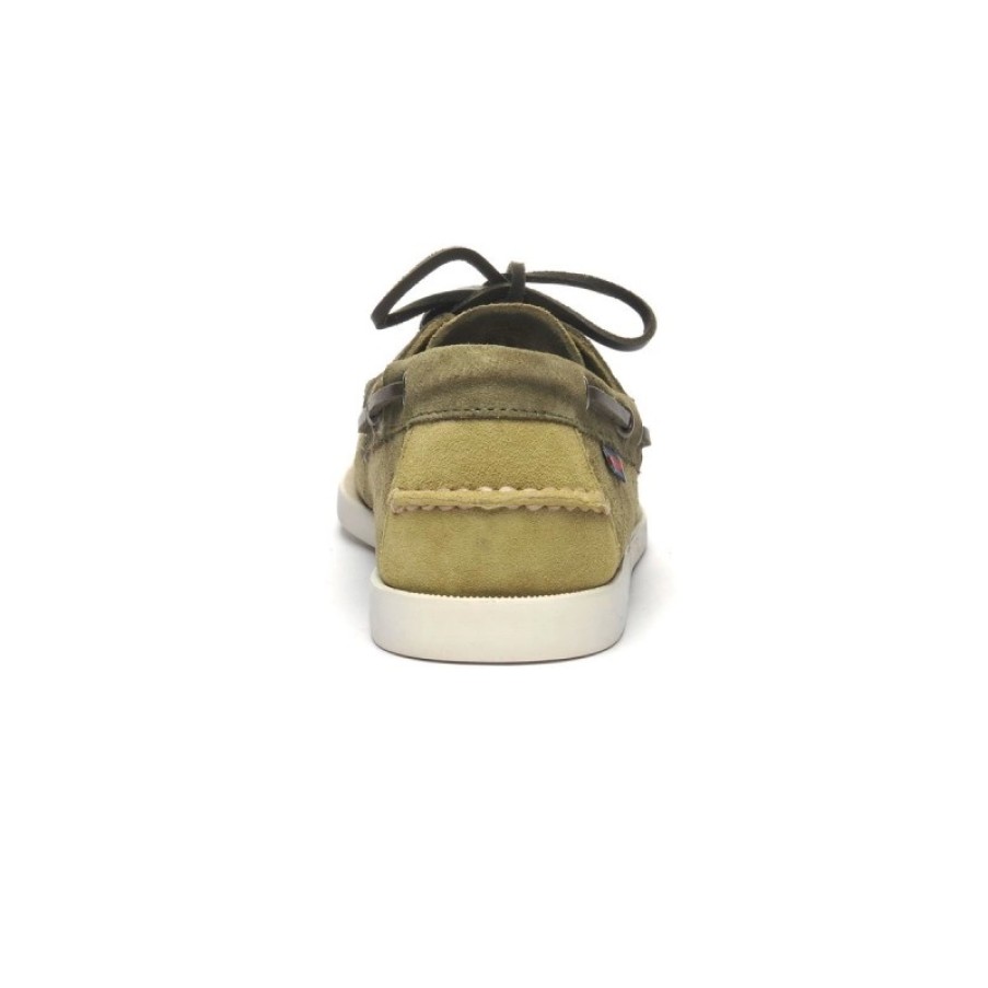 Homme Sebago | Chaussures Bateau Sebago Men Rossisland Jib Shadow Military