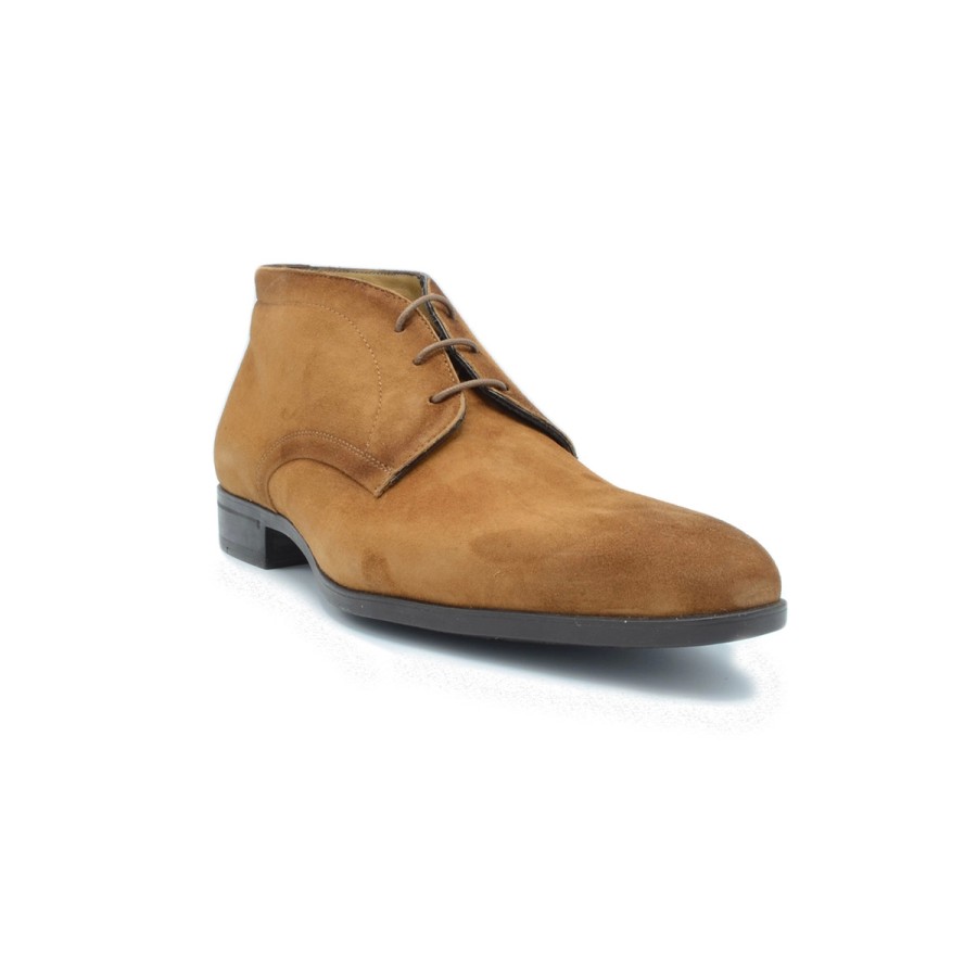 Homme Giorgio | Chaussures A Lacets Giorgio He38205 Amalfi Cognac