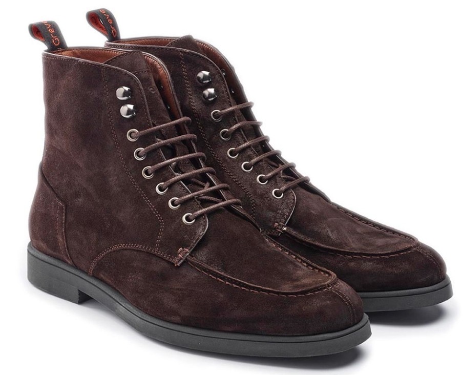 Homme Greve | Bottines Greve Tufo 3088 Moka Florence 2021