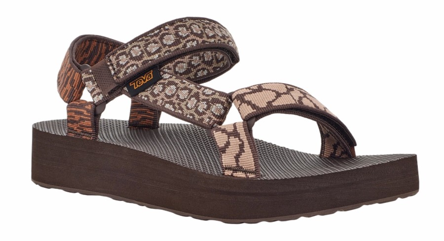 Femme Teva | Sandales Teva Women Midform Universal Gemina Maple Sugar