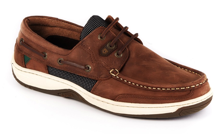 Homme Dubarry | Chaussure A Lacets Dubarry Regatta Chestnut