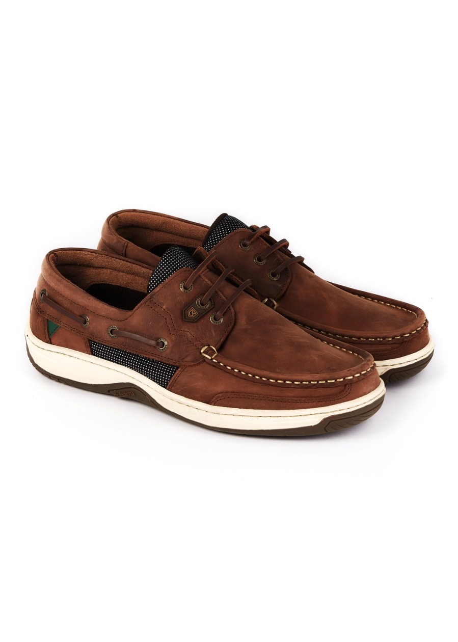 Homme Dubarry | Chaussure A Lacets Dubarry Regatta Chestnut