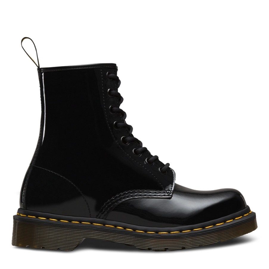 Femme Dr Martens | Dr. Martens Femme 1460 W Black Patent Lamper