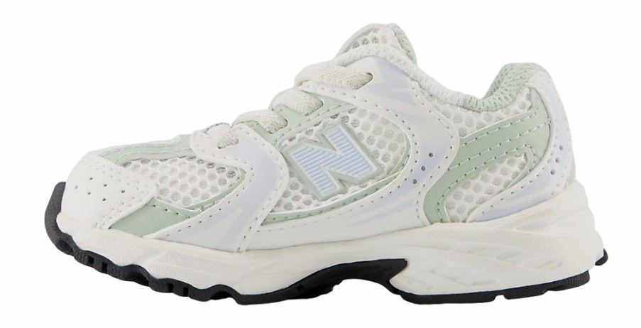 Enfant New Balance | Baskets New Balance Enfant Iz530 Zo Sea Salt Silver Moss