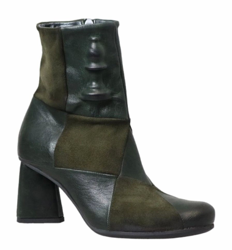 Femme Papucei | Bottines Papucei Chouette Green