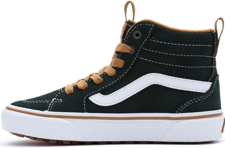 Enfant Vans | Baskets Vans Enfant Filmore Hi Vansguard Suede Dark Forest